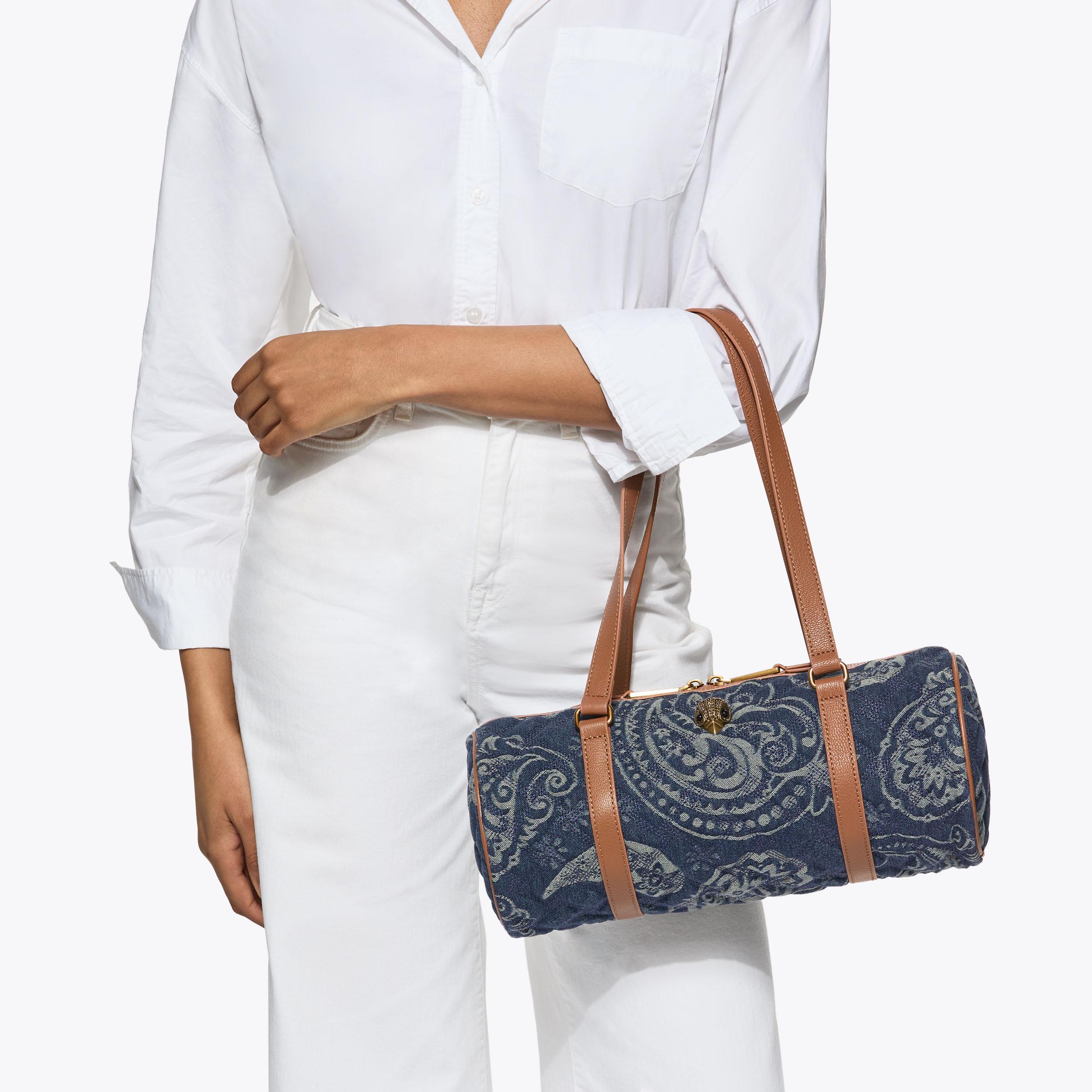 Kurt Geiger London Small Kensington Barrel Bag - Blue - view 2