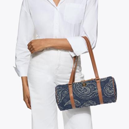 Kurt Geiger London Small Kensington Barrel Bag - Blue - view 2