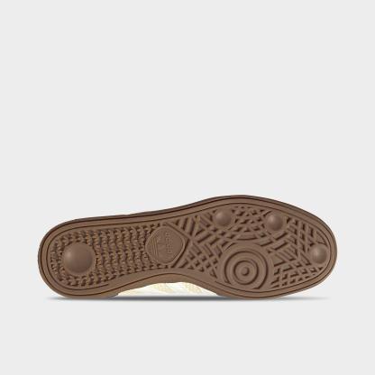 Men's adidas Originals Handball Spezial Casual Shoes - Part 4 - Warm Vanilla/Off White/Dark Brown - Bottom view
