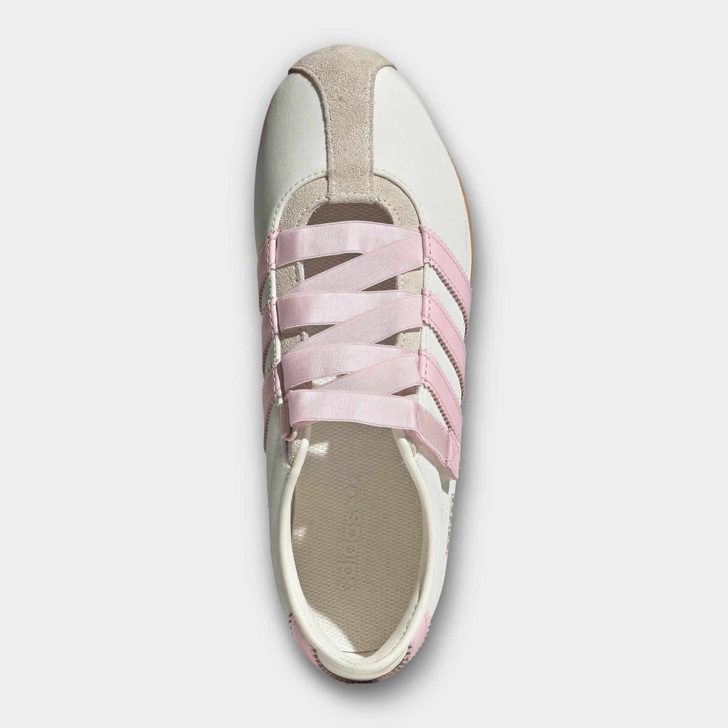 Women's adidas Originals Tokyo MJ Casual Shoes - Part 2 - White/Off White/Clear Pink - Top view