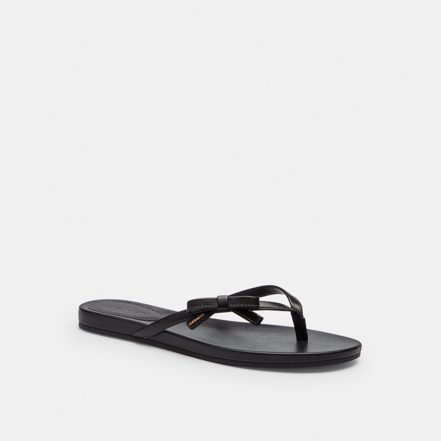 Bow Flip Flop - Black