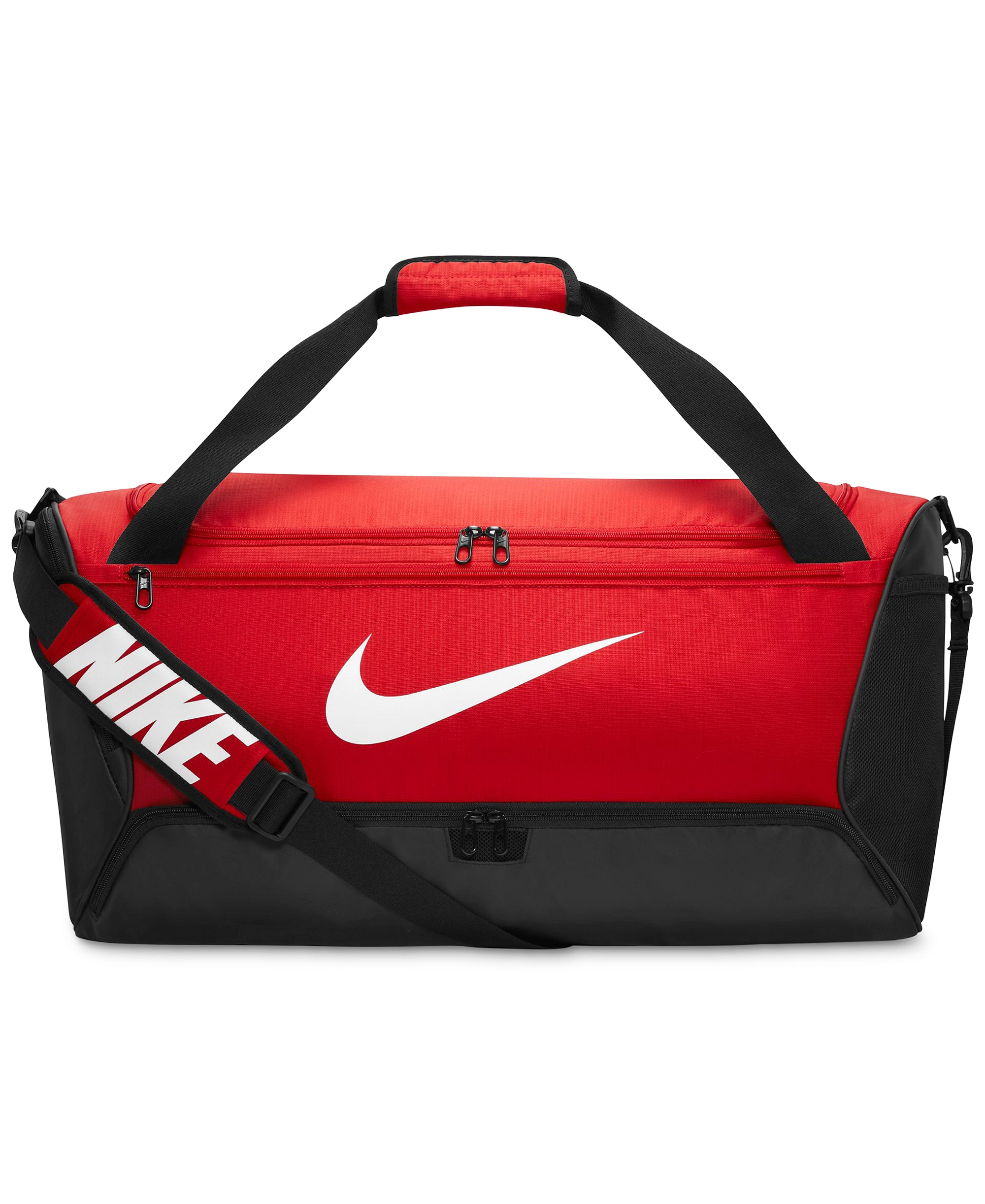 Nike Brasilia 9.5 Training Duffel Bag (Medium, 60L) - Red