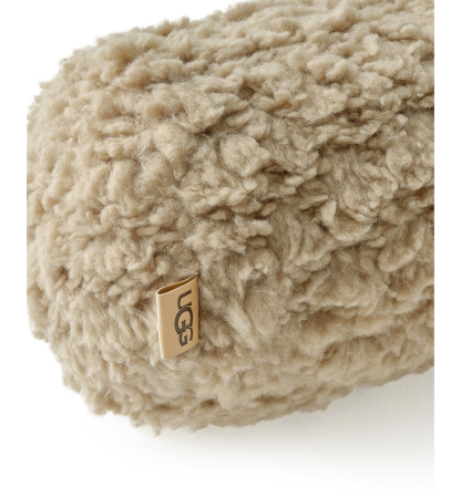 UGG® Shira Textured Bolster, 48" x 8" - Mustard Seed