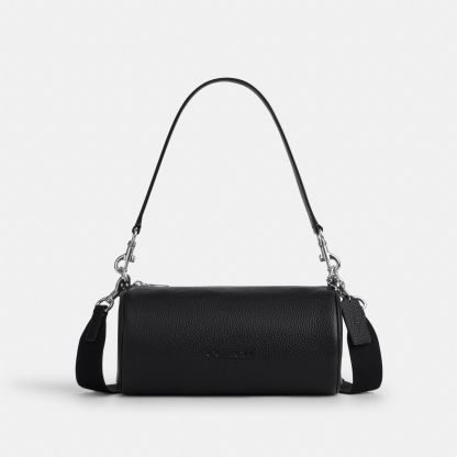 Andre Barrel Bag 24 - Silver/Black