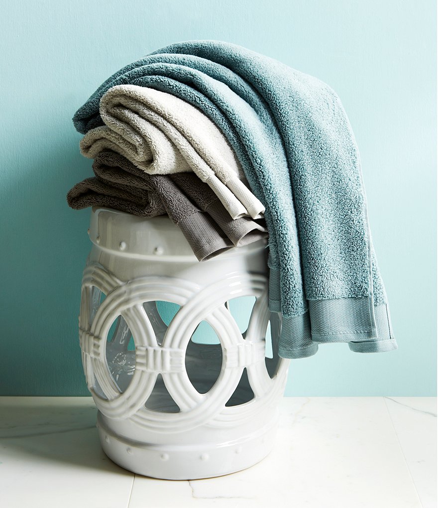 Noble Excellence MicroCotton® Elite Bath Towels - Aqua - view 8