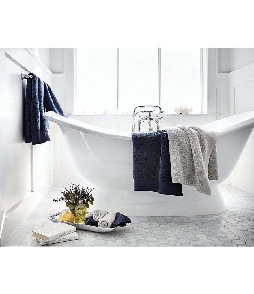Noble Excellence MicroCotton® Elite Bath Towels - Indigo - view 33