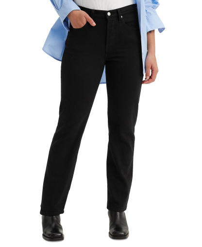 Levi's Women's 501 Original-Fit Straight-Leg Jeans - Black Sprout