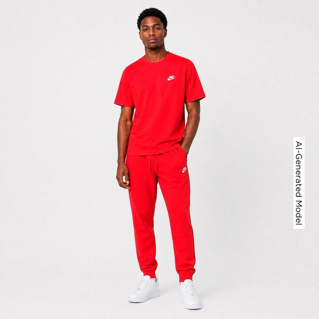 Nithtke Sportswear Club T-Shirt - Part 1 - University Red/White