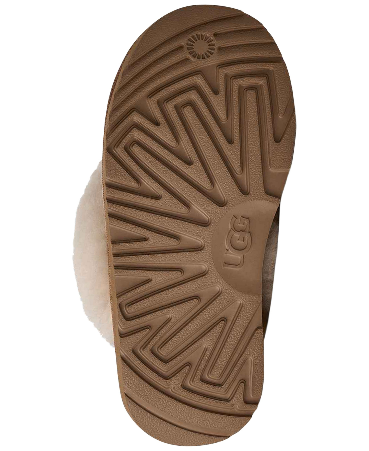 UGG® Kids Cozy II Knit Slip-On Slippers - Cream