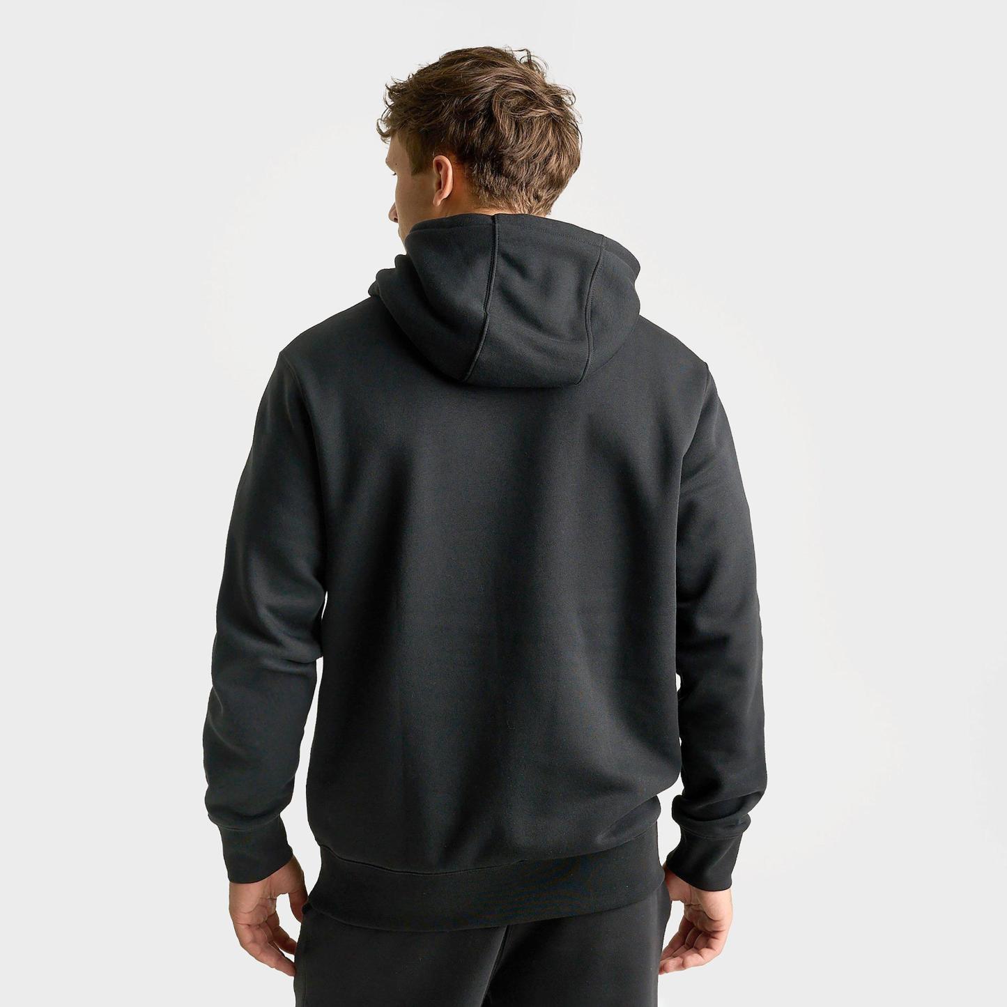 Men's Nithtke Club Fleece Premium Embroidered Pullover Hoodie - Part 1 - Black/Black/Multi