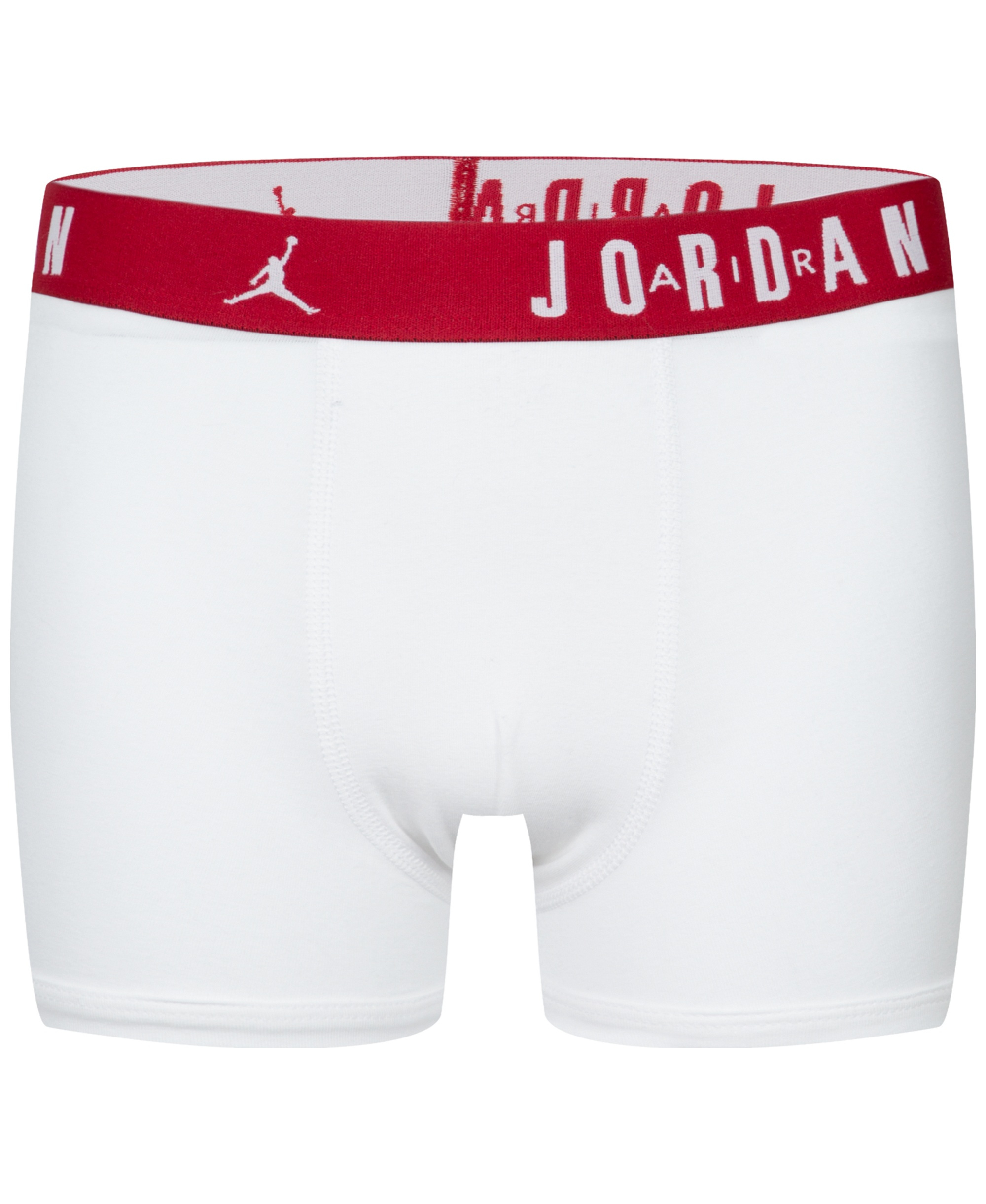 Jordan Boys' 8-20 Flight Dri-Fit Cotton Core Boxer Briefs, 3-Pack - Black/White