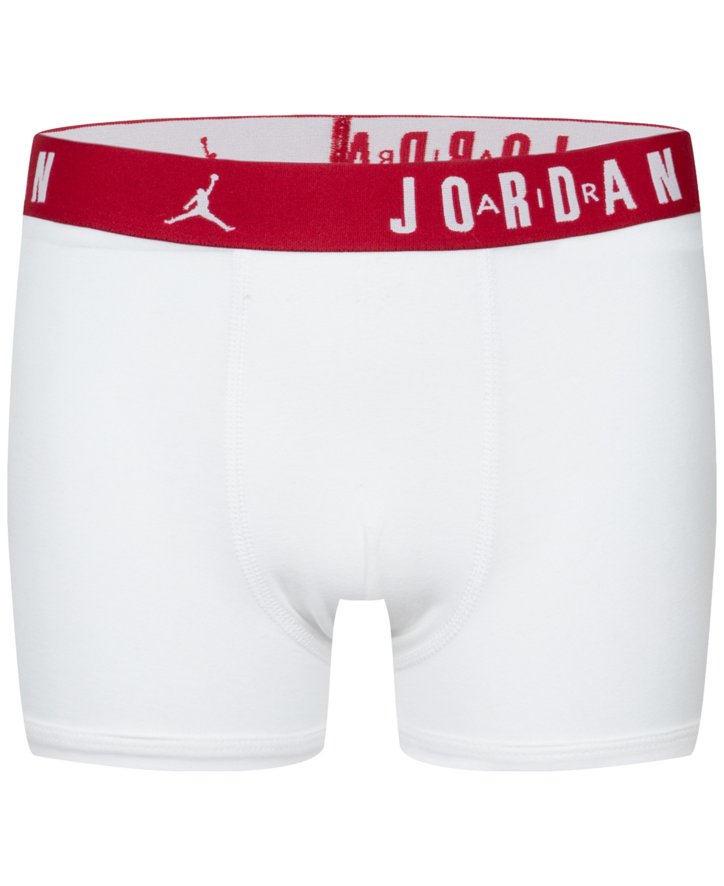 Jordan Boys' 8-20 Flight Dri-Fit Cotton Core Boxer Briefs, 3-Pack - Black/White