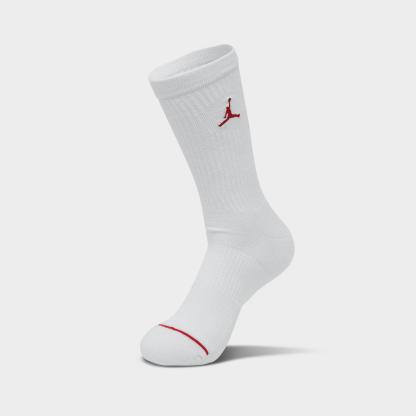 Men's Jordan Everyday Crew Socks (3-Pack) - Red/White/Black - view 3