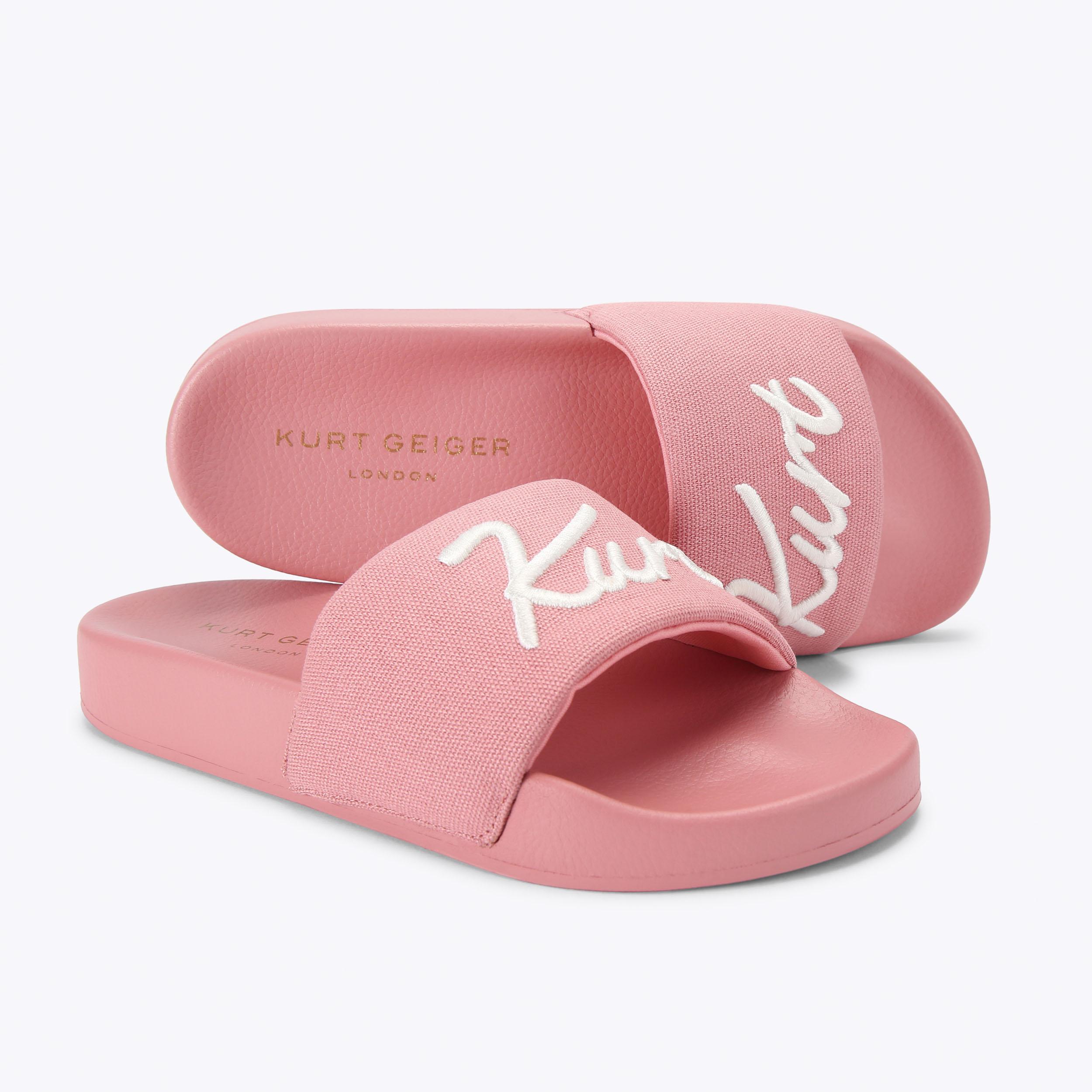 Kurt Geiger London Kurt's Cabana Kurt Meena Slide - Pink - view 4