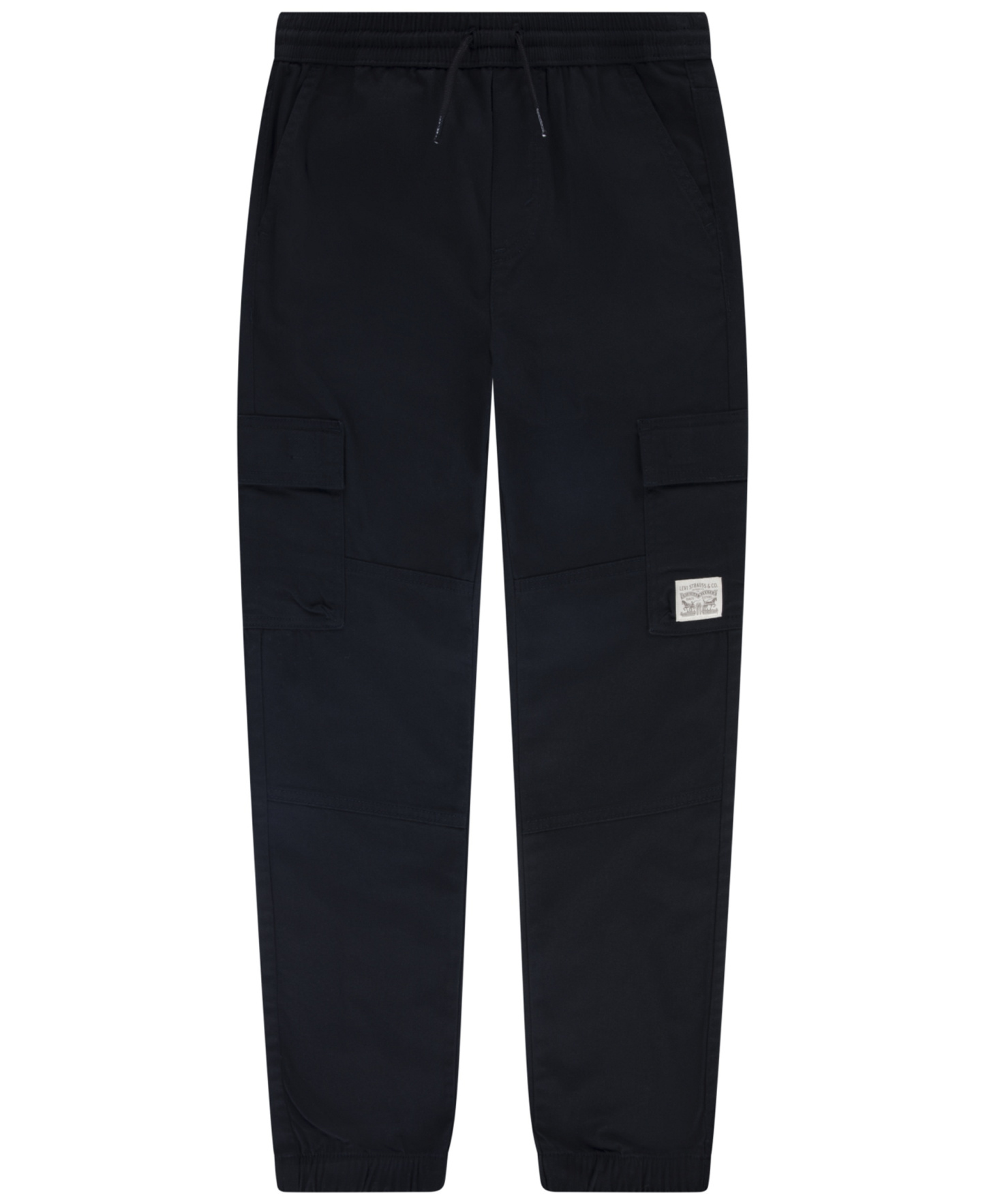 Levi's Big Boys Relaxed Fit Drawstring Cargo Jogger Pants - Black