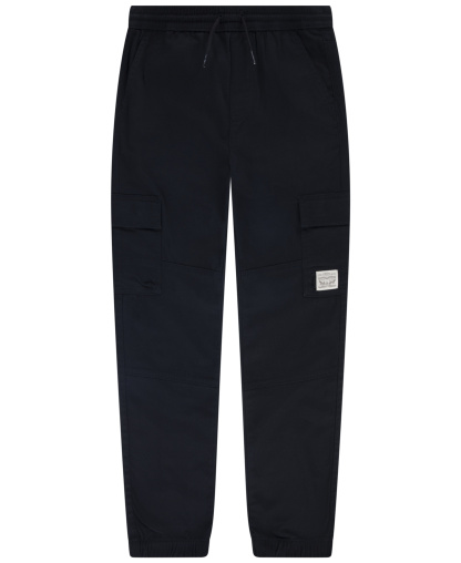 Levi's Big Boys Relaxed Fit Drawstring Cargo Jogger Pants - Black