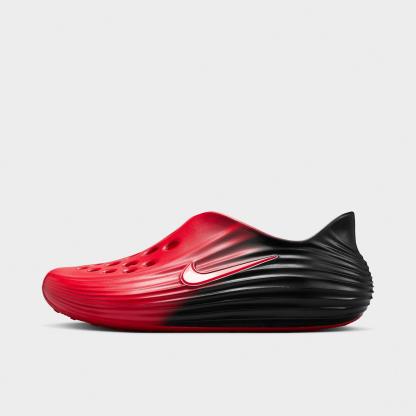 Men's Nithtke ReactX Rejuven8 Recovery Casual Shoes - Part 1 - University Red/Black/Black - Left shoe facing left. Outside of the shoe.