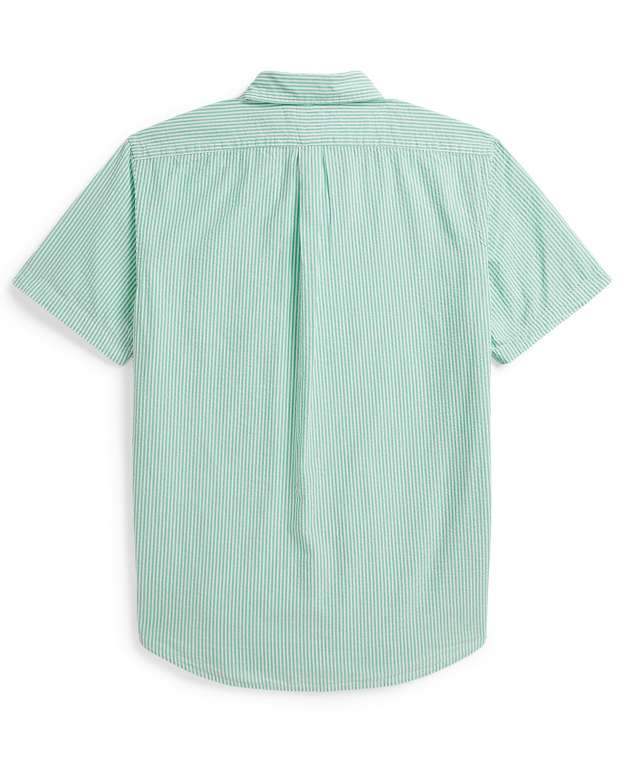 Polo Ralph Lauren Men's RL Prepster Classic-Fit Seersucker Shirt - Green/White
