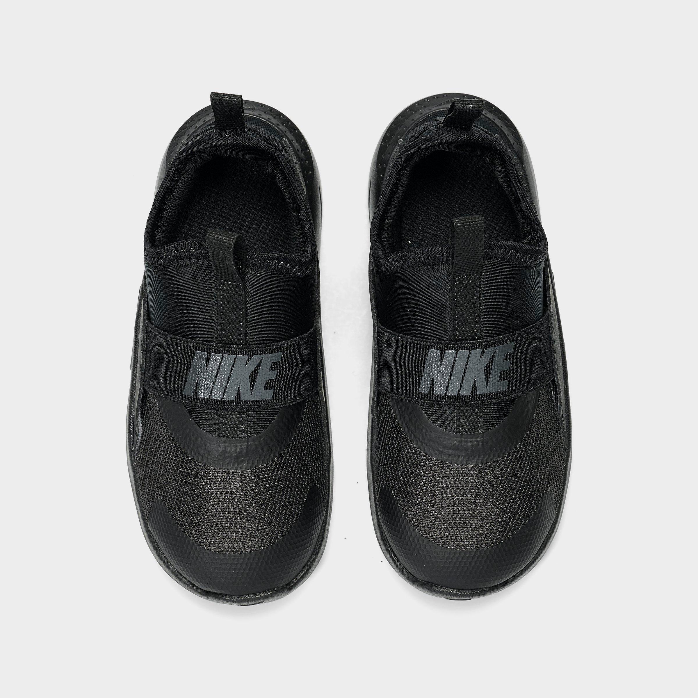 Kids' Toddler Nithtke Flex Runner 4 Running Shoes - Black/Black/Anthracite - Top view