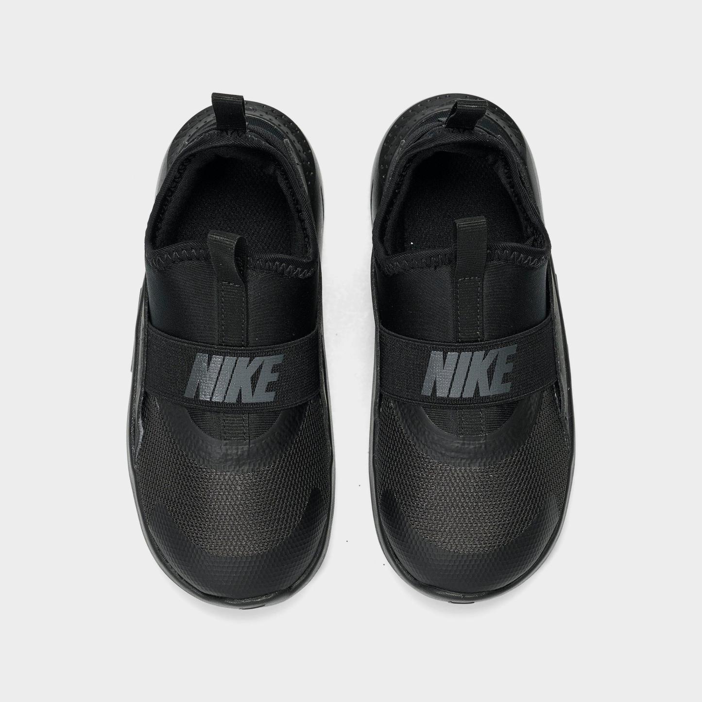 Kids' Toddler Nithtke Flex Runner 4 Running Shoes - Black/Black/Anthracite - Top view