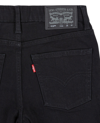 Levi's Boys' 8-20 510™ Skinny-Fit Stretch Performance Jeans - Black Stretch