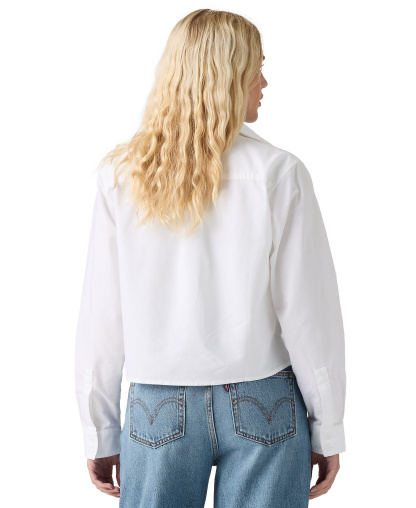 Levi's Women's Sully Long-Sleeve Shirt - Bright White