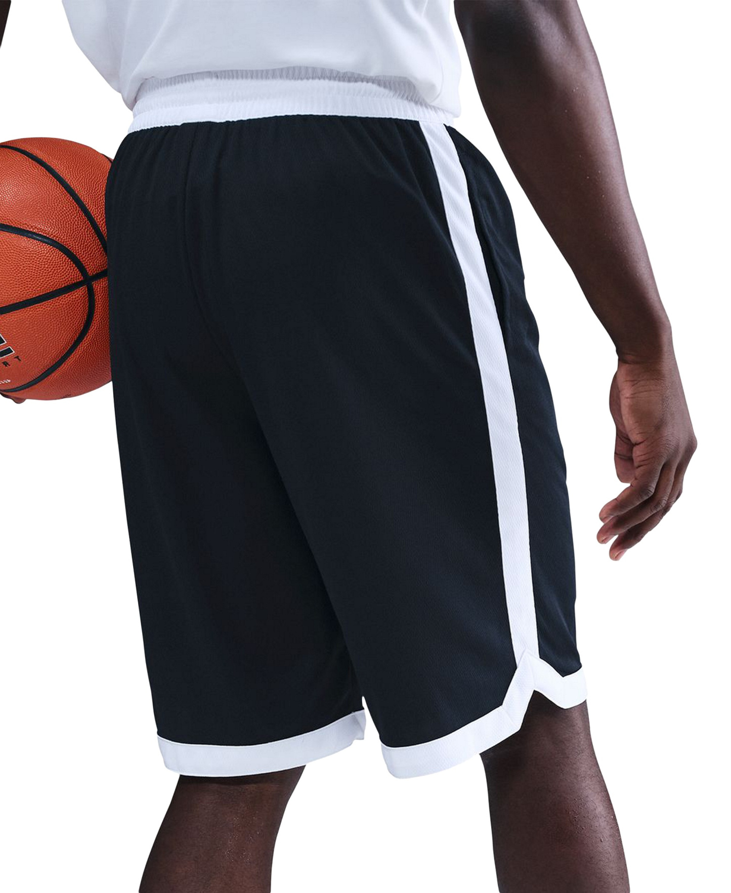 Nike Men's DNA Academy Dri-FIT Basketball Shorts, 11" Inseam - Black/White