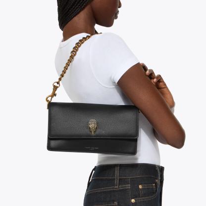 Kurt Geiger London Sloane Soft Shoulder Bag - Black - view 2