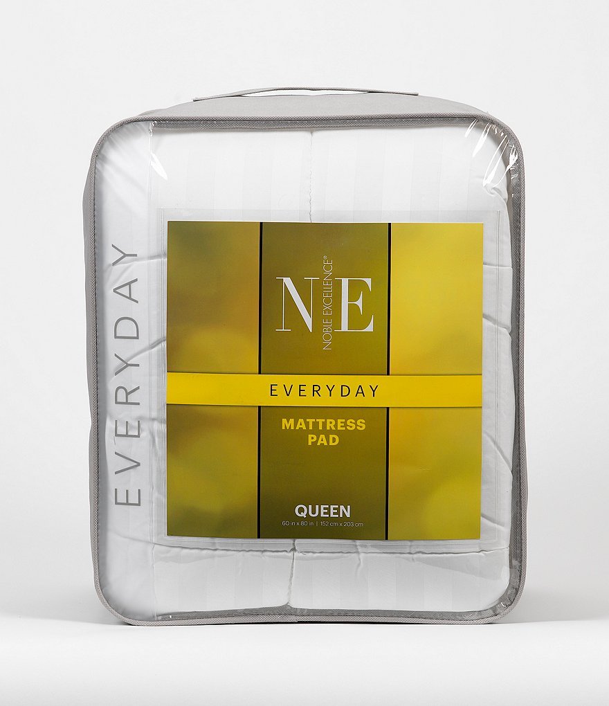 Noble Excellence Everyday Mattress Pad - White - view 5