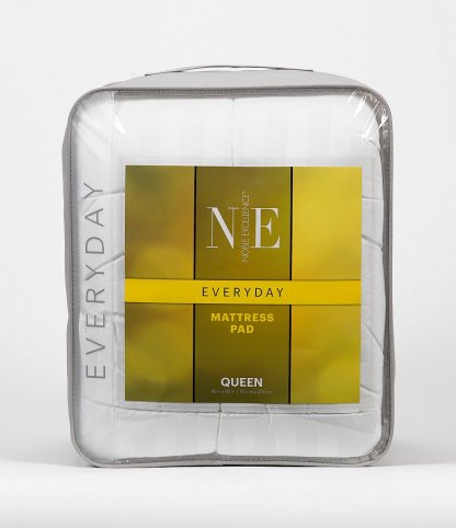 Noble Excellence Everyday Mattress Pad - White - view 5