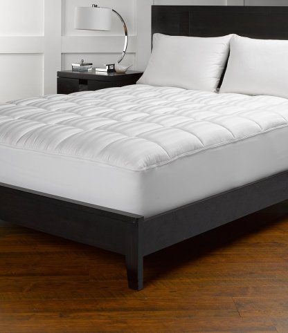 Noble Excellence Everyday Mattress Pad - White - view 1