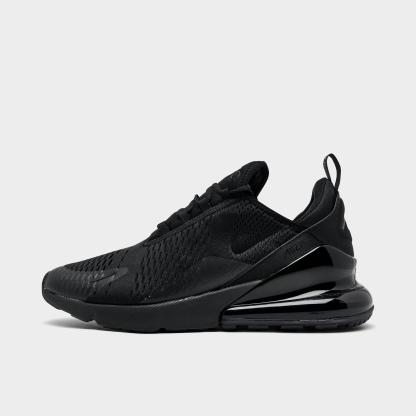 Men's Nithtke Air Max 270 Casual Shoes - Part 1 - Black/Black/Black - Left shoe facing left. Outside of the shoe.