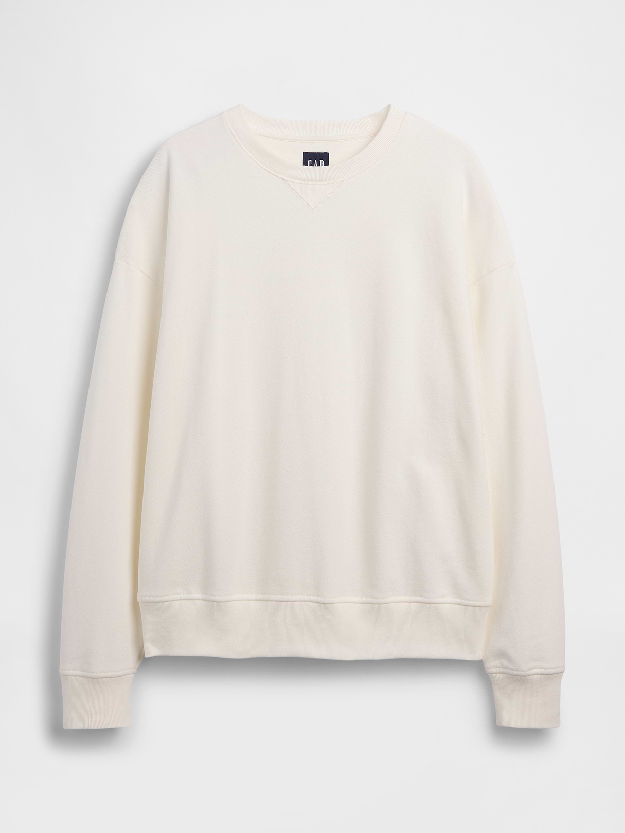 Adult Heavyweight French Terry Oversized Sweatshirt - new off white