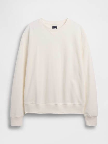 Adult Heavyweight French Terry Oversized Sweatshirt - new off white
