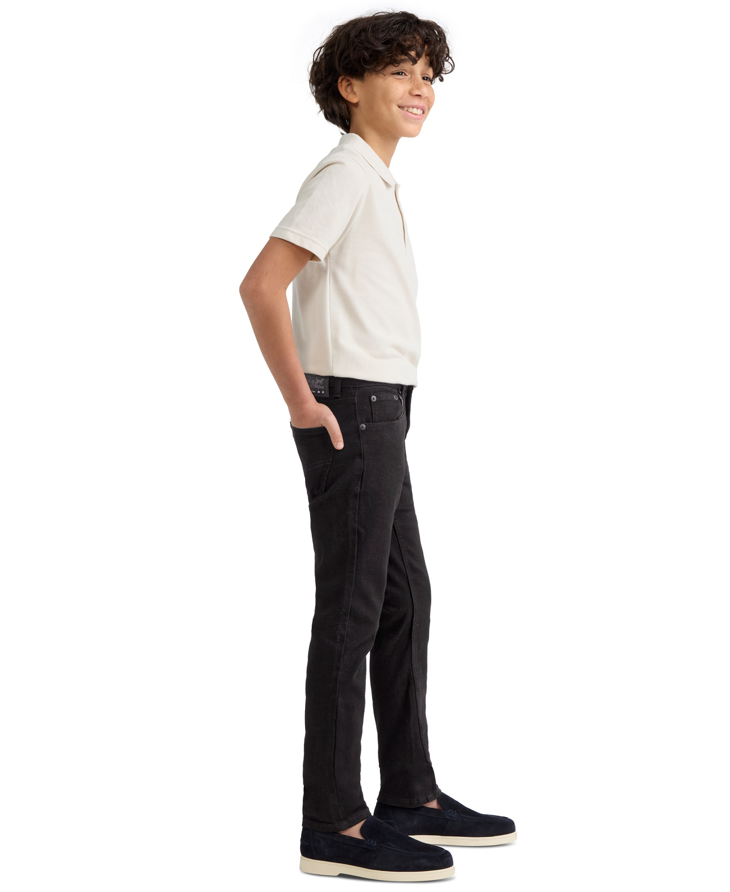 Levi's Boys' 8-20 510™ Skinny-Fit Stretch Performance Jeans - Black Stretch