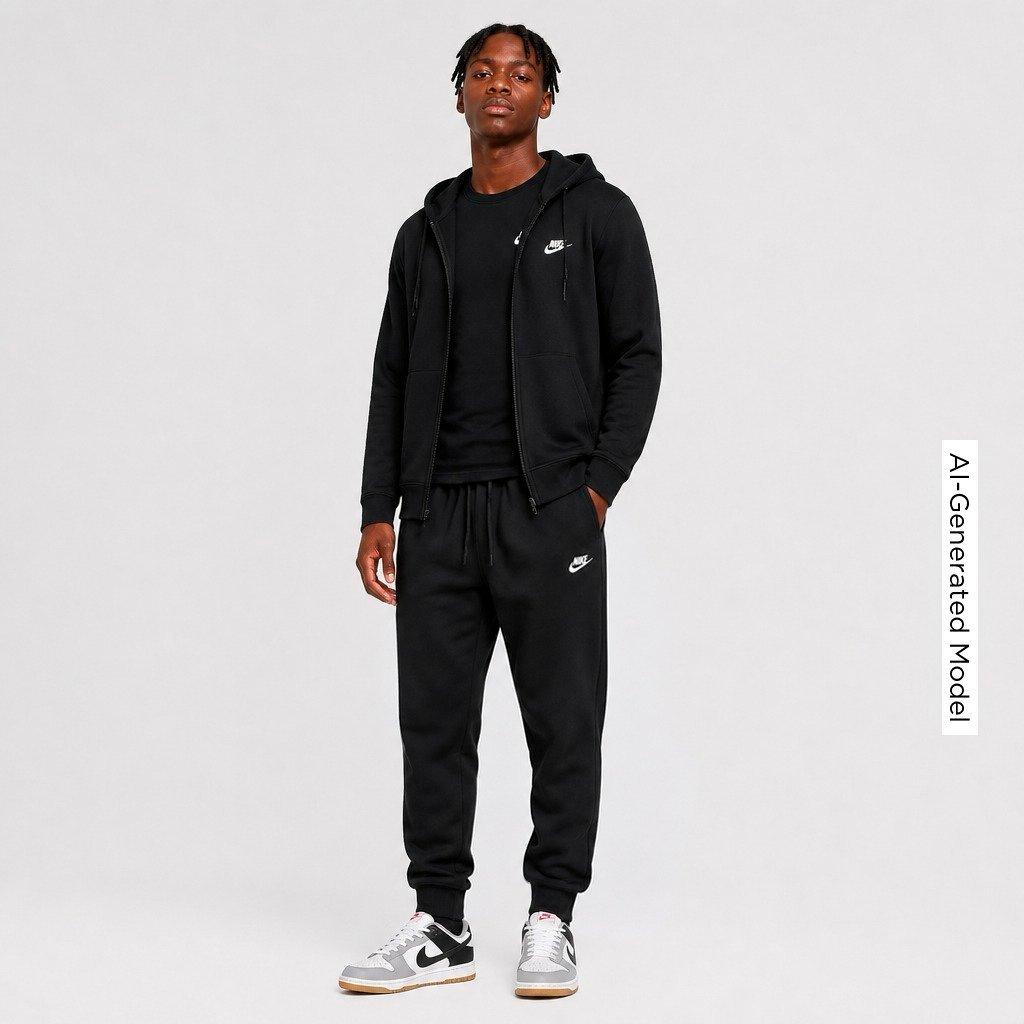 Men's Nithtke Club Fleece Premium Jogger Pants - Part 1 - Black/Black/Multi
