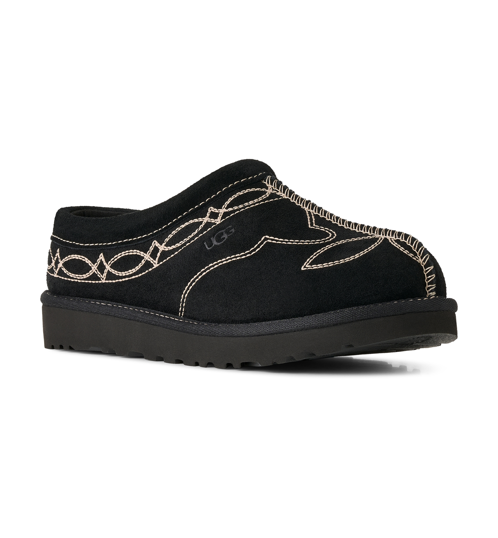 UGG® Women's Tasman Western Slip-On Slippers - Black
