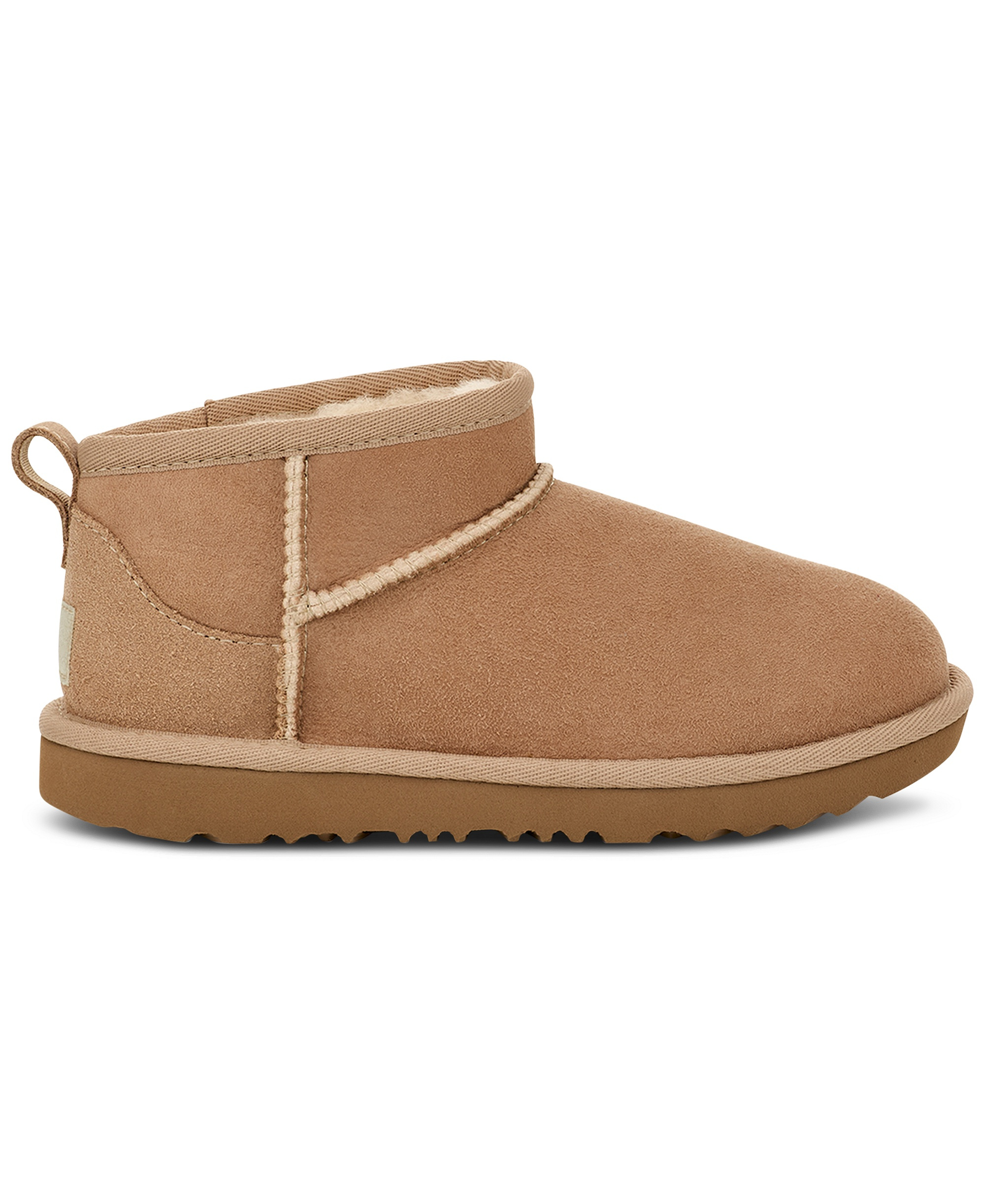 UGG® Kids Classic Ultra Mini Twinface Sheepskin Booties - Sand