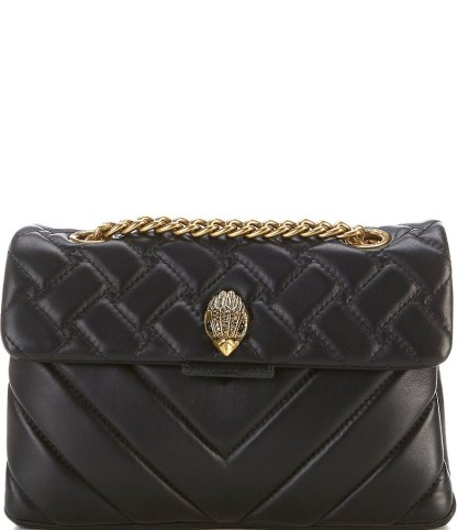 Kurt Geiger London Kensington Quilted Shoulder Bag - Black - view 1