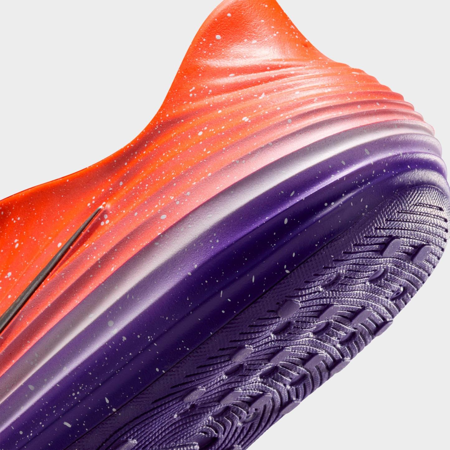 Men's Nithtke ReactX Rejuven8 Recovery Casual Shoes - Part 1 - Safety Orange/Court Purple/White/Metallic Silver - Detail shot