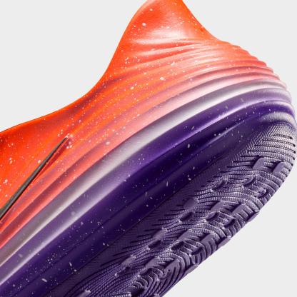 Men's Nithtke ReactX Rejuven8 Recovery Casual Shoes - Part 1 - Safety Orange/Court Purple/White/Metallic Silver - Detail shot
