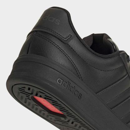 Men's adidas Grand Court 3.0 Casual Shoes - Core Black/Core Black/Carbon - Detail shot