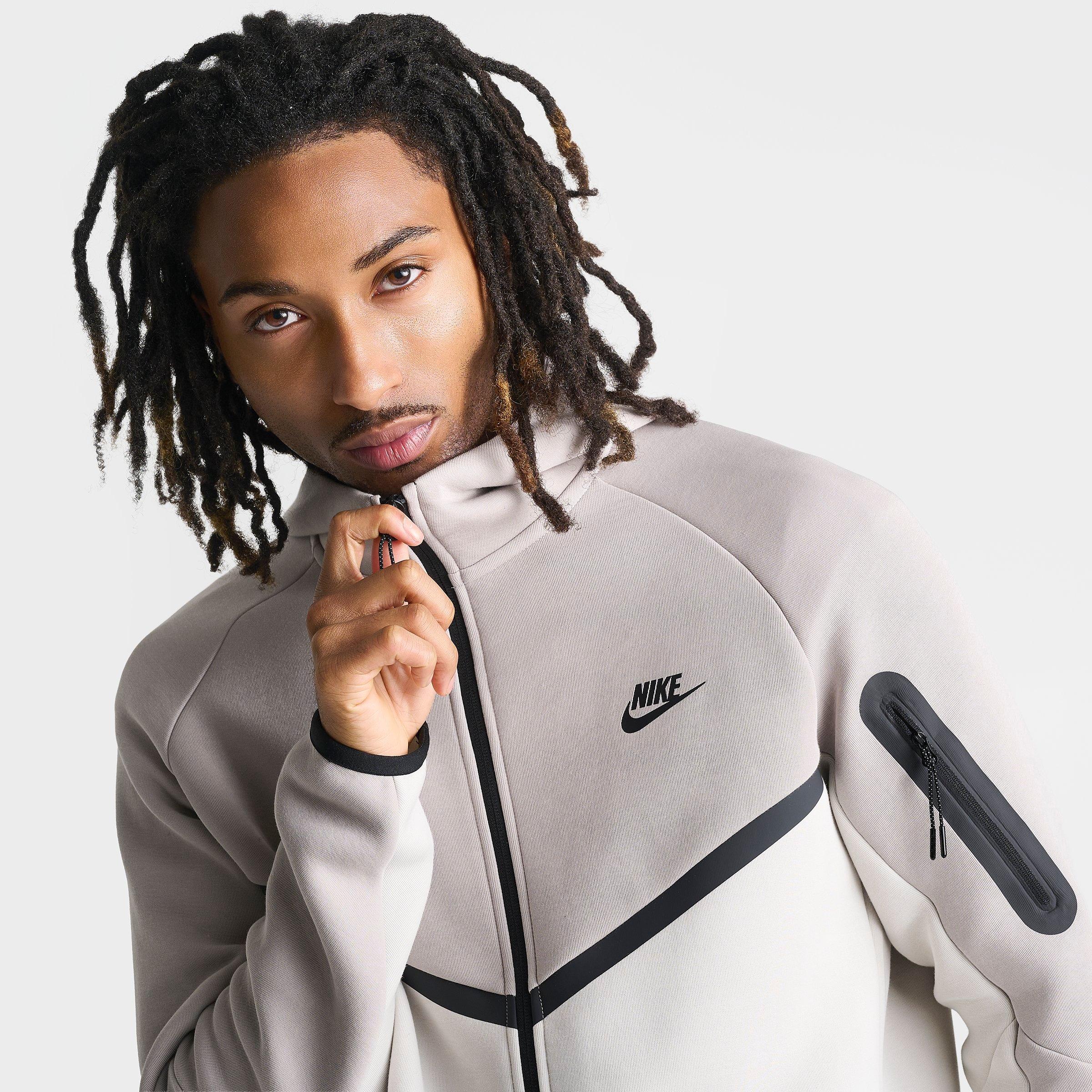 Men's Nithtke Tech Fleece Windrunner Full-Zip Hoodie - Part 1 - College Grey/Light Bone