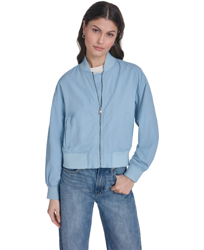 Levi's Women's Lightweight Bomber Jacket - Blue