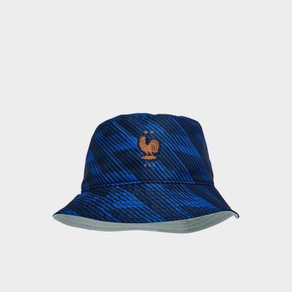 Nike France National Team Reversible Woven Bucket Hat - Navy/Mint