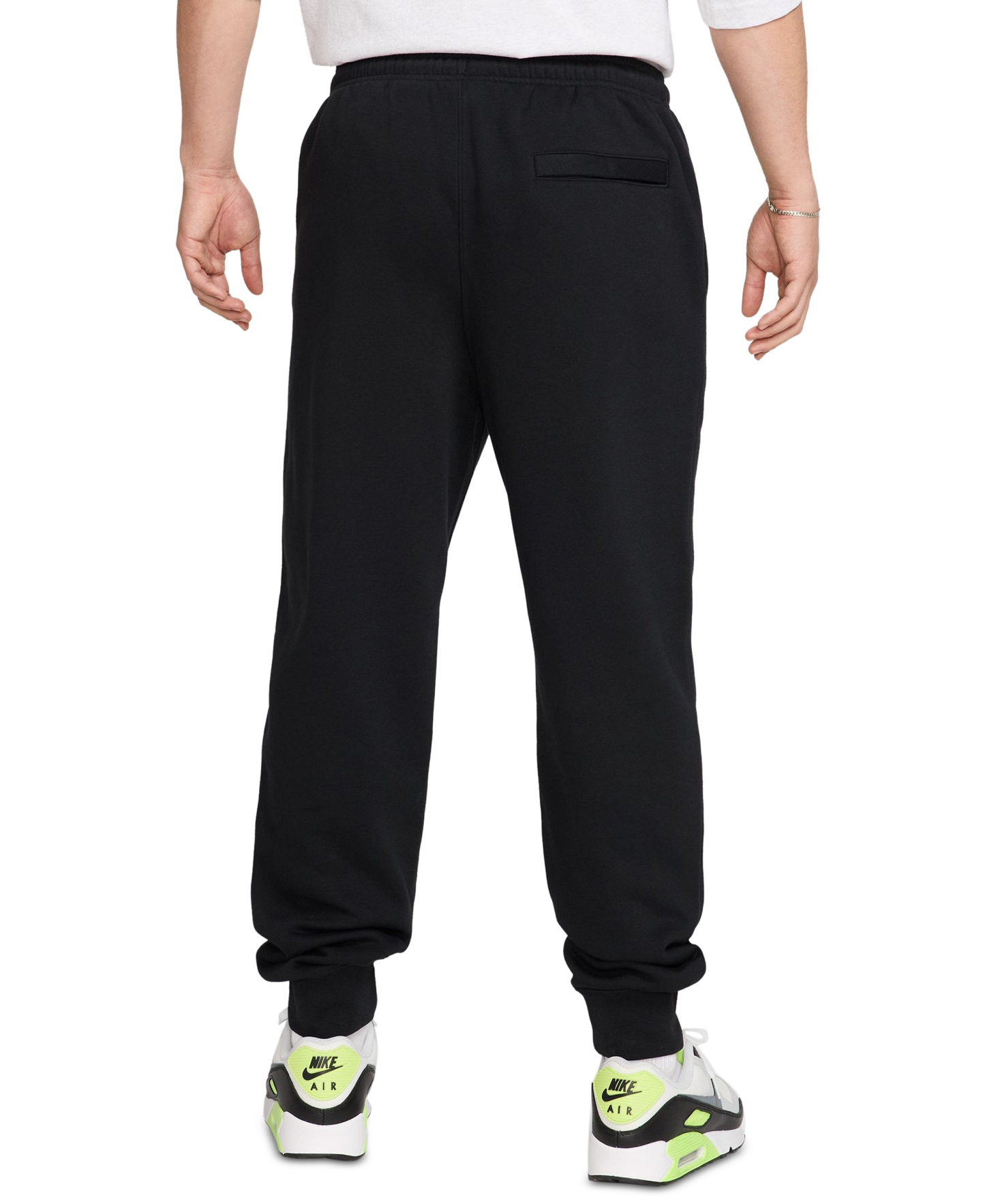 Nike Men's Sportswear Club Drawstring Jogger Pants - Black