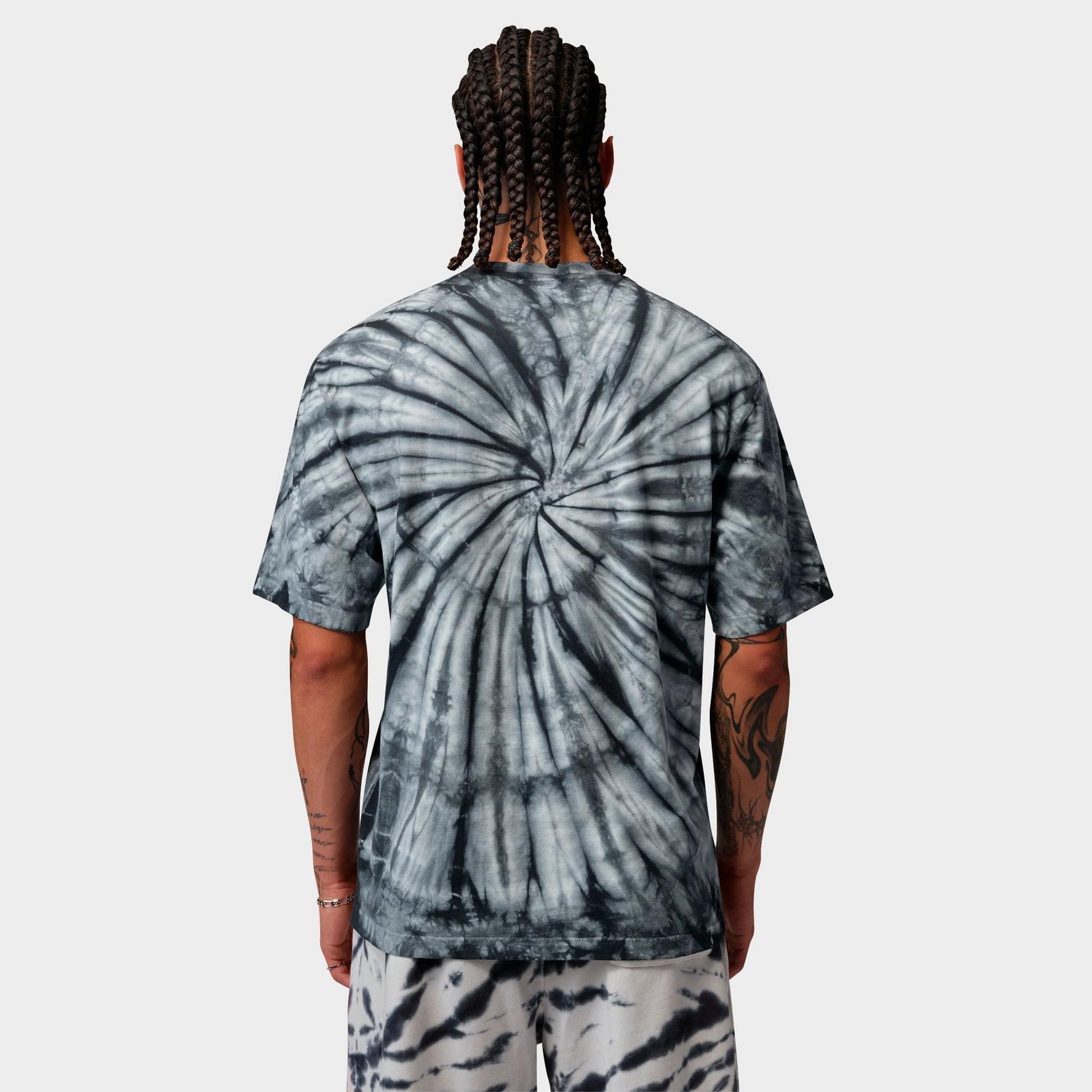Men's Jordan Brooklyn Tie-Dye Festival T-Shirt - Sail/Pale Ivory - view 3
