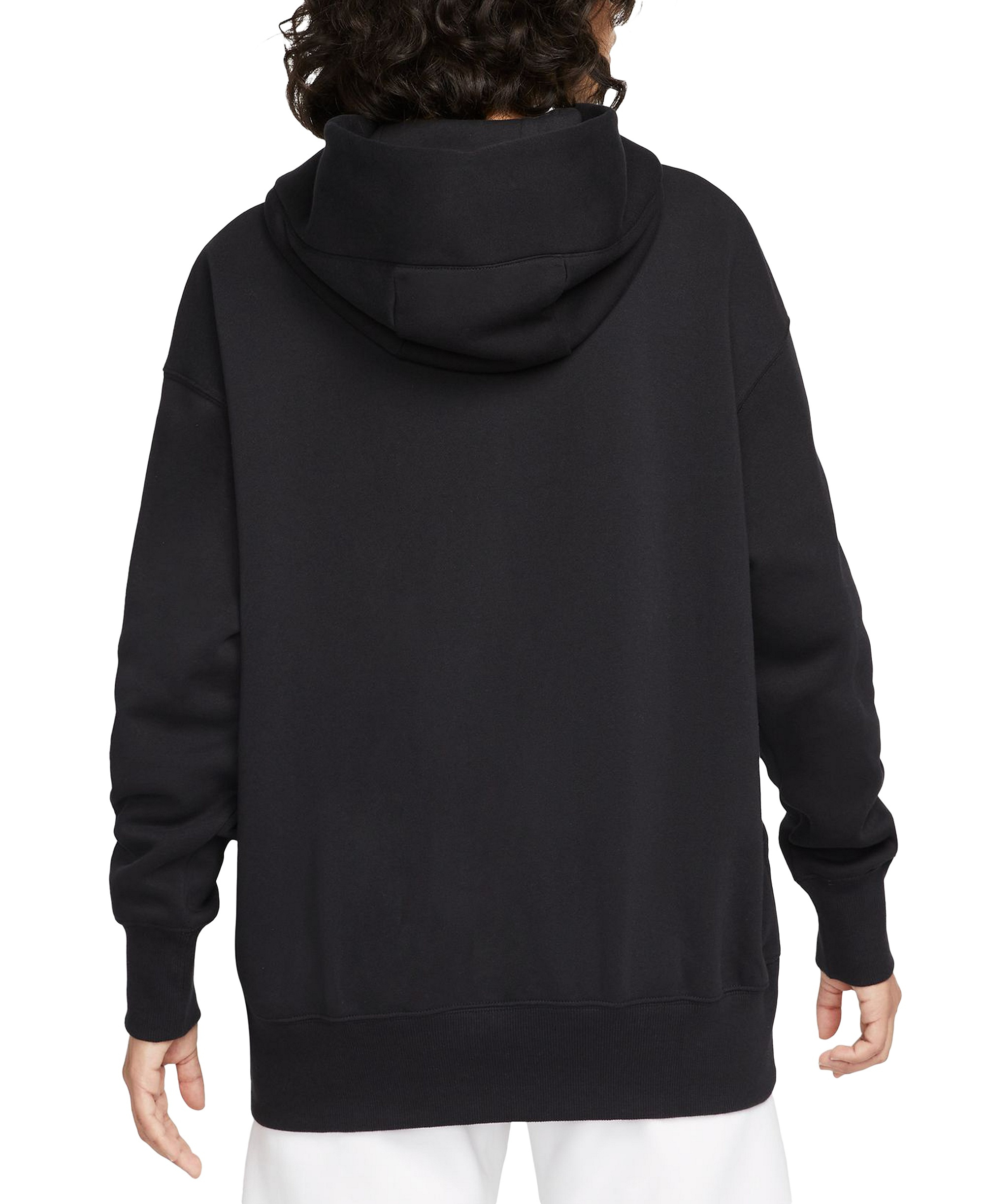 Nike Women's Sportswear Phoenix Fleece Oversized Pullover Hoodie - Black/sail