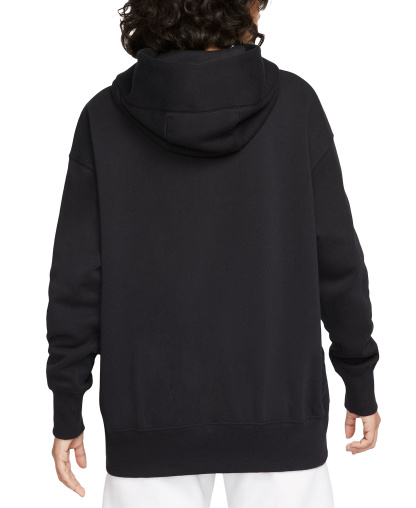 Nike Women's Sportswear Phoenix Fleece Oversized Pullover Hoodie - Black/sail