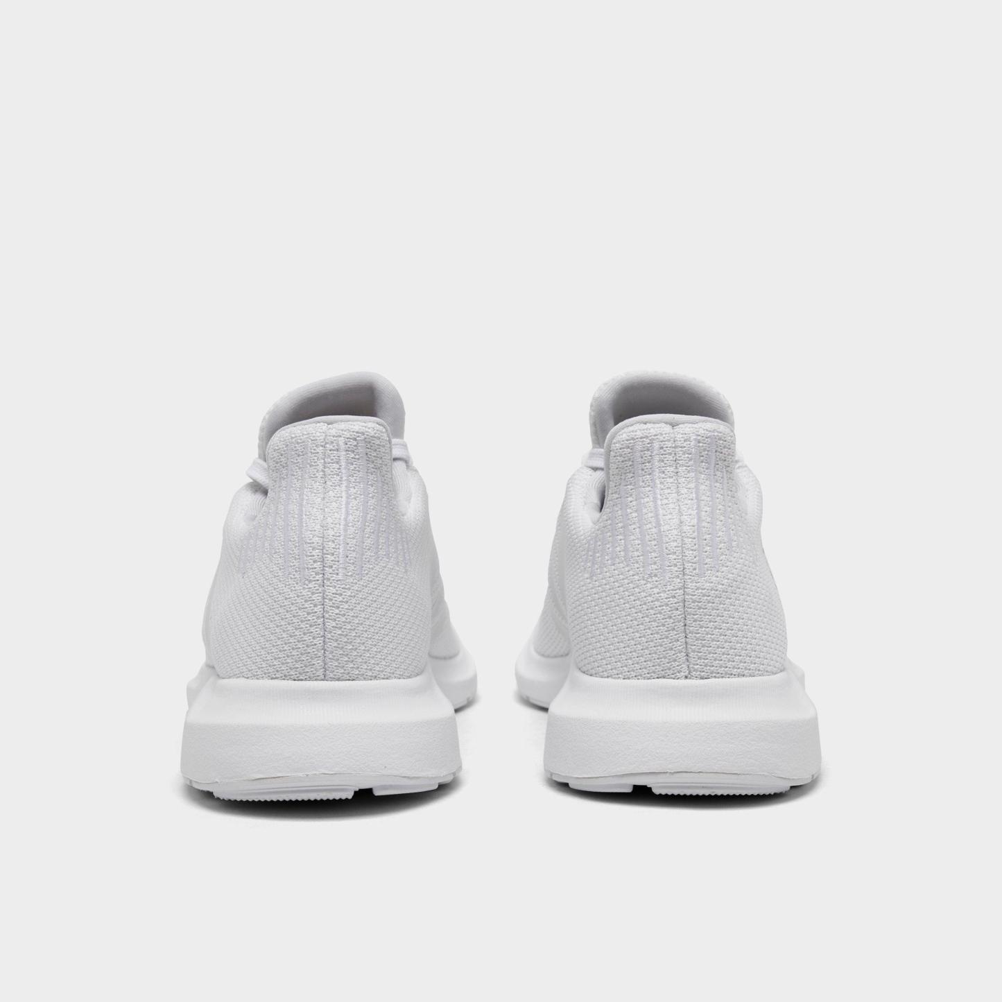 Women's adidas Swift Run 1.0 Casual Shoes - Cloud White/Cloud White/Gold Metallic - Back view